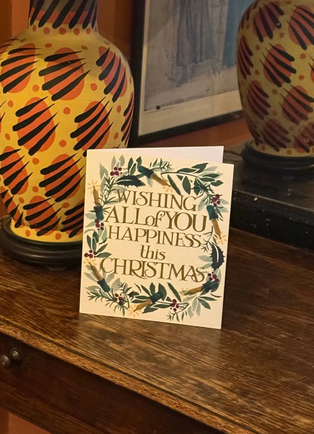 Wishing You A Merry Christmas Card
